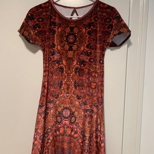 Liberated heart mini dress